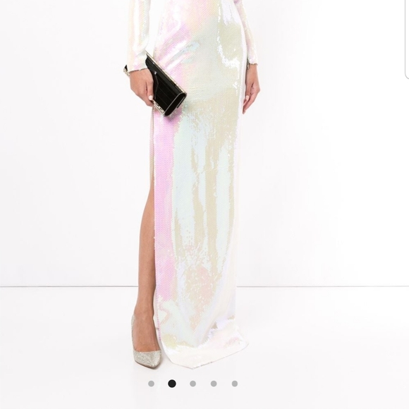 Alex Perry white gown - Picture 3 of 5